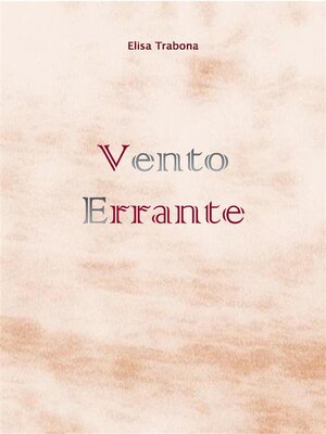 cover image of Vento errante